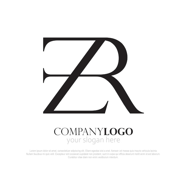 Vector fzr monogram logos elegat