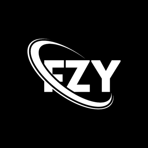 FZY logo FZY letter FZY letter logo design Initials FZY logo linked with circle and uppercase monogram logo FZY typography for technology business and real estate brand