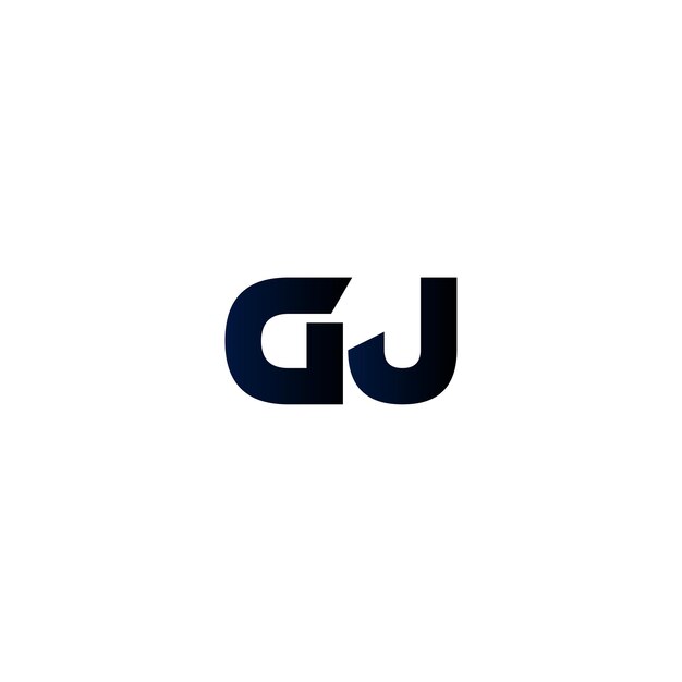 Vector g j logo