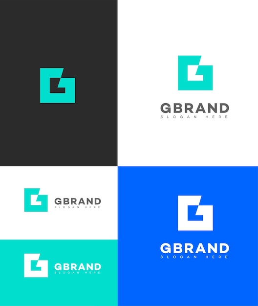 G Letter Logo Icon Brand Identiteit G Letter Sign Symbol Template