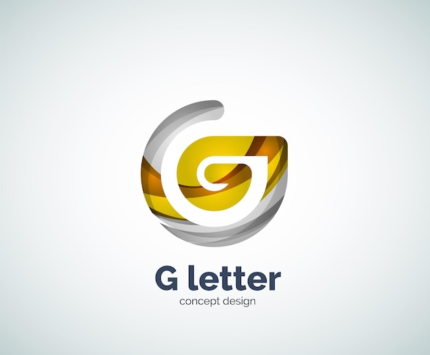 G 文字ロゴ アイコン