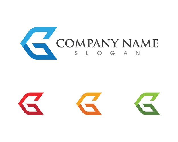 G Letter Logo Template design