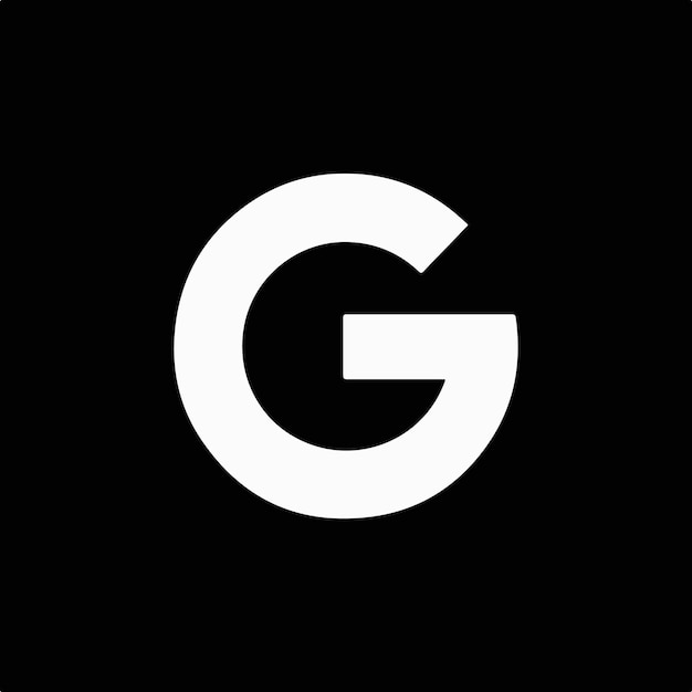 g 글자 로고 터