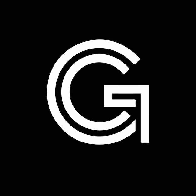 g 文字のロゴベクトル