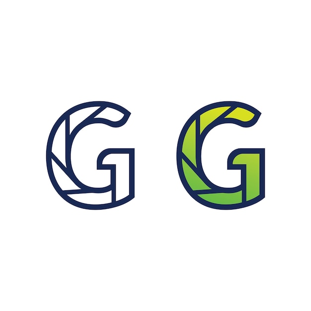 G Letter vector illustratie pictogram