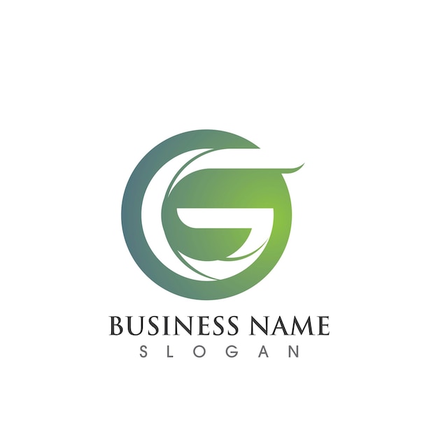 G 편지 벡터 일러스트 아이콘
