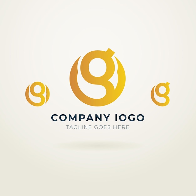 Vector g logo design