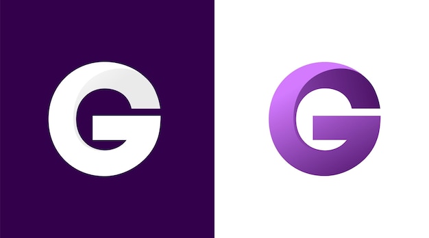 Vector g logo design