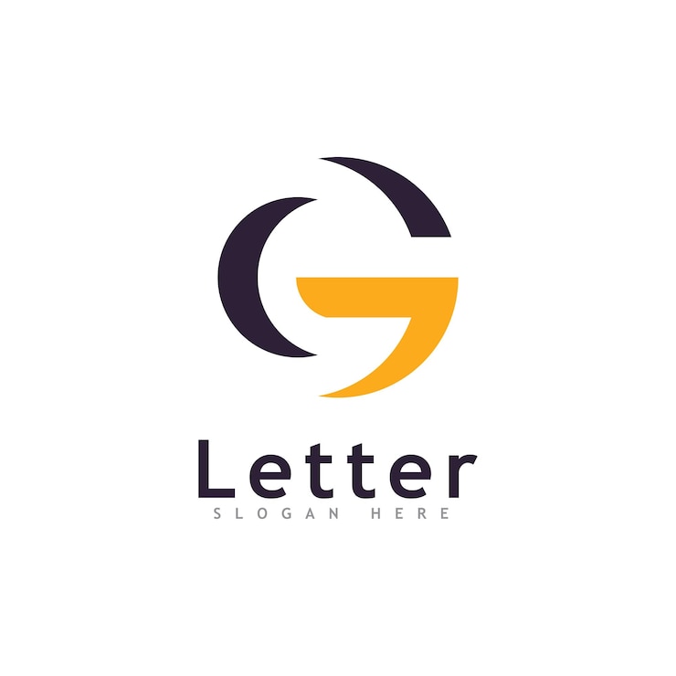 Vector g logo vector template creative g letter initials logo design
