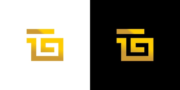 G tg logo monogram vector template