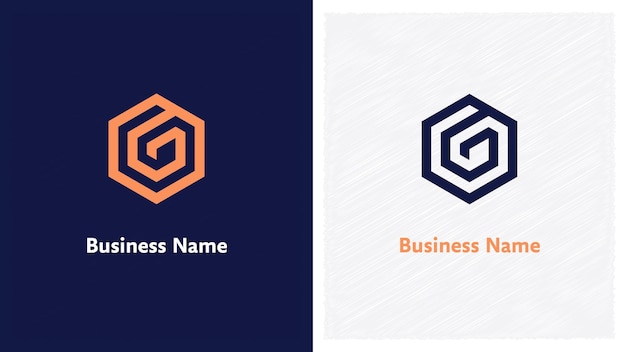 G typography premium logo