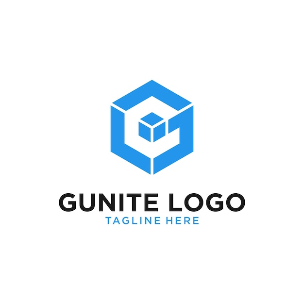 Vettore logo g unite