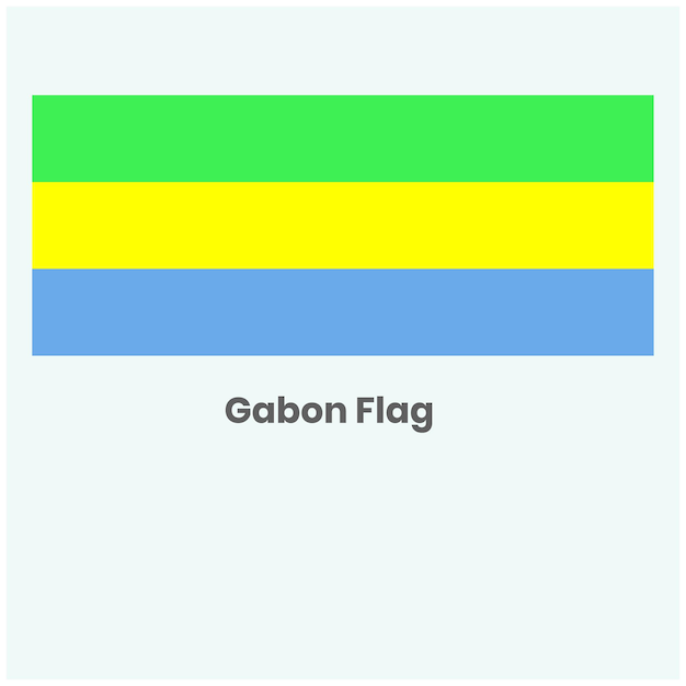 The Gabon Flag