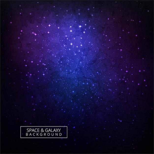 Galaxy Background Colorful Design