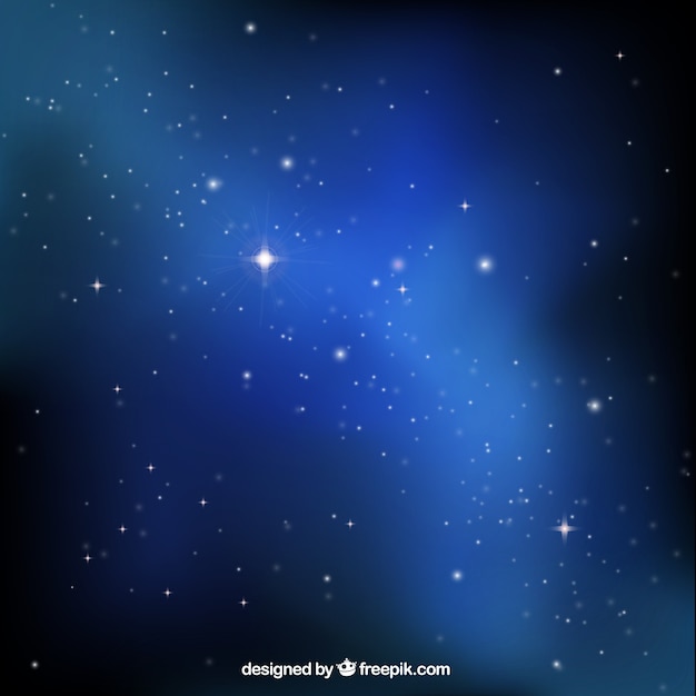 Vector galaxy background