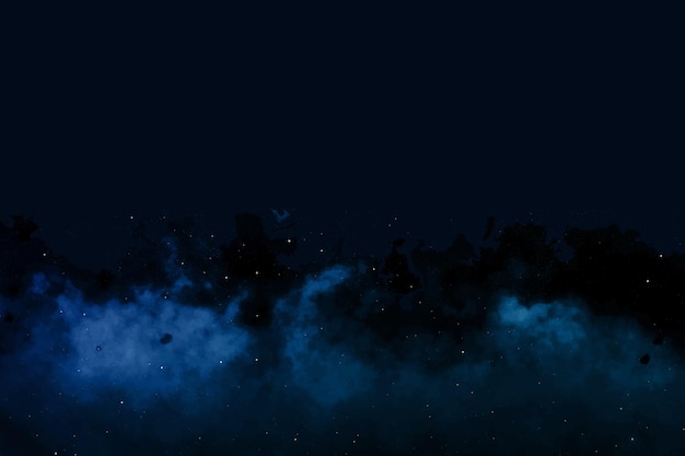 Galaxy blue shadow background design 09007