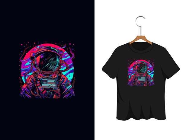 Vector galaxy t shirts design