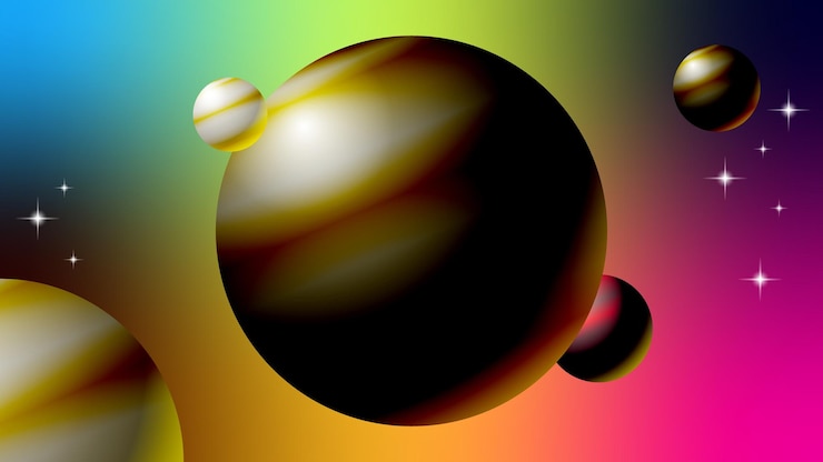Vector galaxy vector illustration background