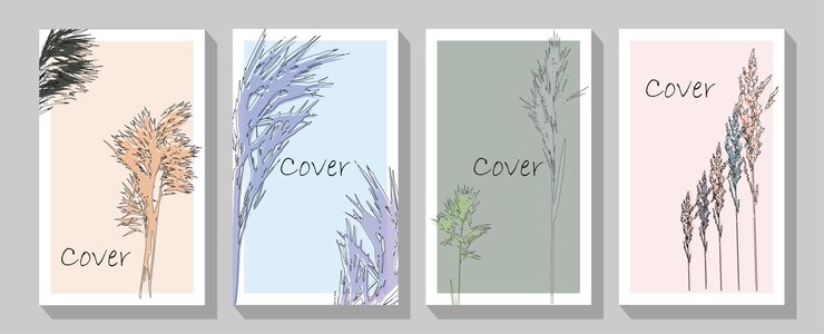 Vector gallery decor poster terracota watercolor vector poster