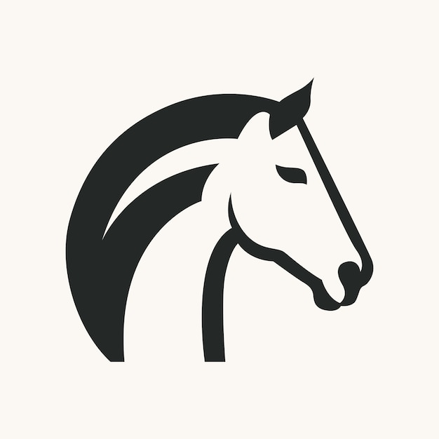 Вектор Галлоп в элегантность с нашим логотипом иконы векторной лошади, символом силы и грации.