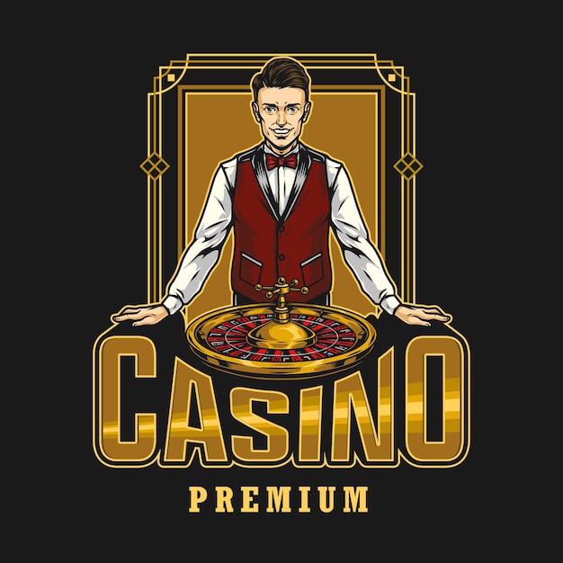 gambling colorful print