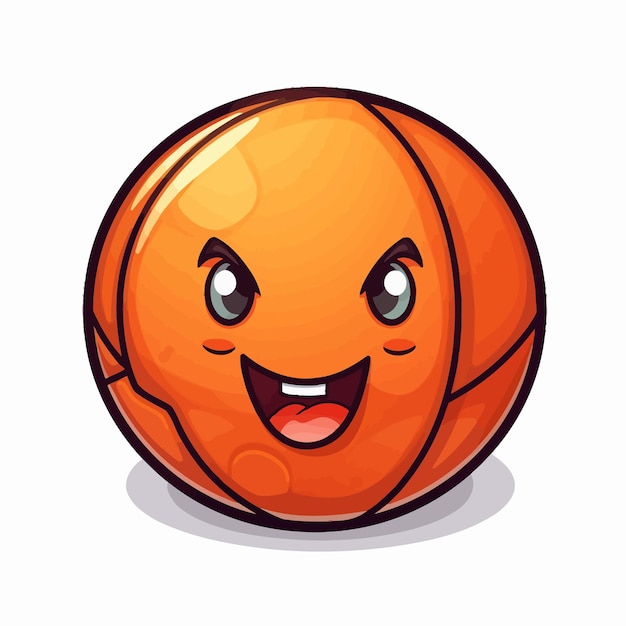 game_basketball_ball_cartoon_vector