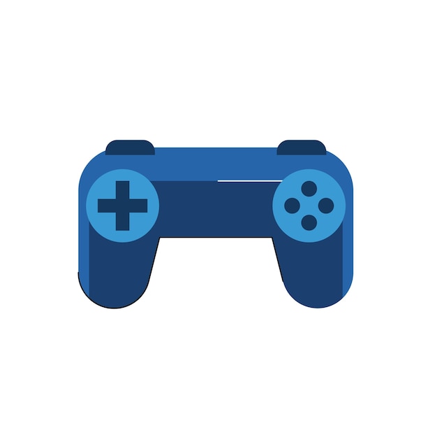 Vector game console isolated vector illustration