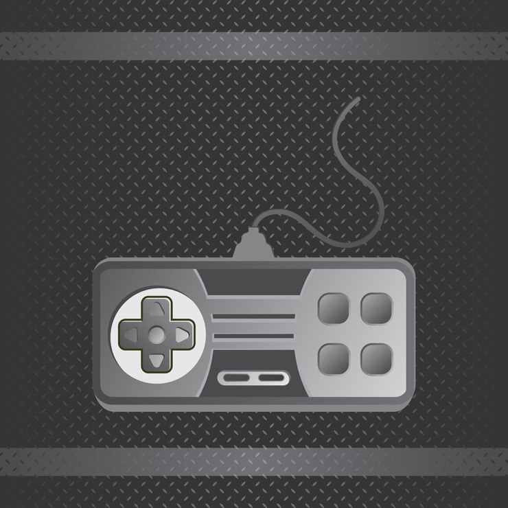 Vector ゲームコンソールのテーマ