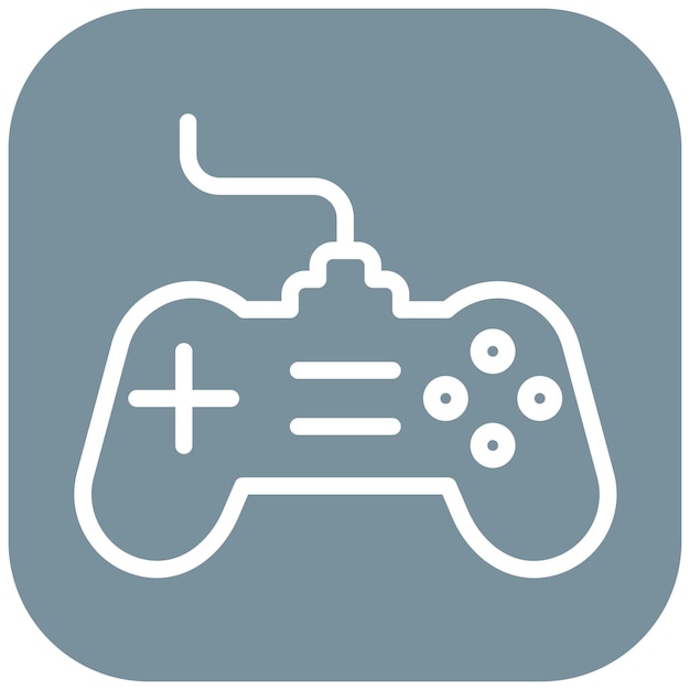 ゲームコンソールのベクトルアイコンイラスト チャイルド・トイズアイコンセット