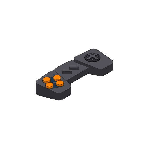 game console vector type icon