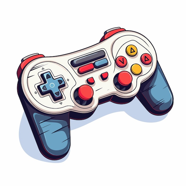 Vector game controller design clipart