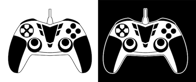 Game controller vector illustration. video game sports technology