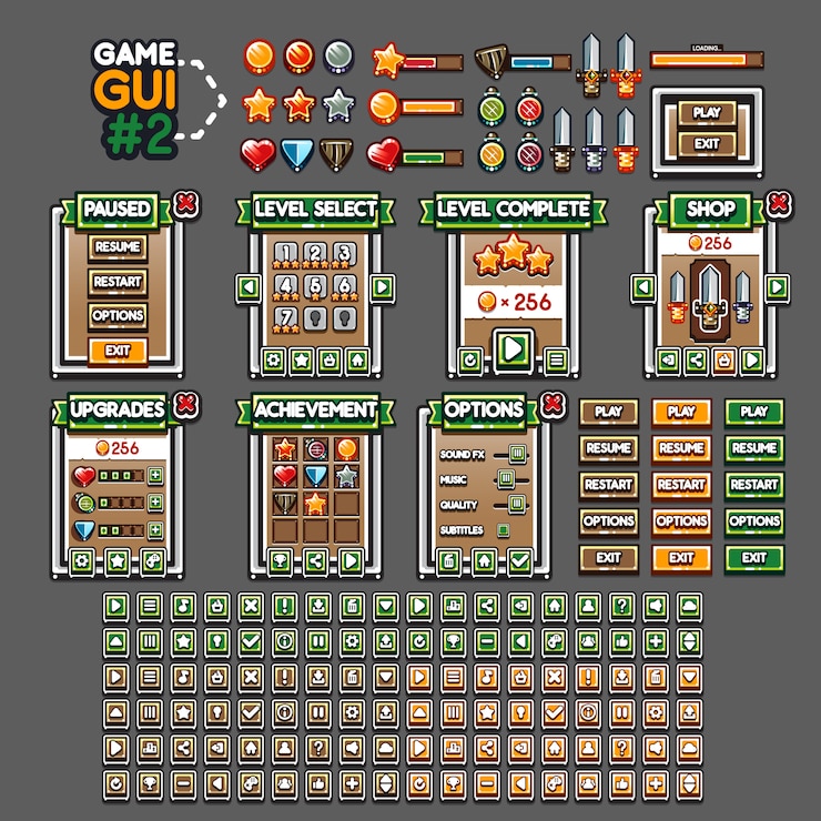 Vector game gui 