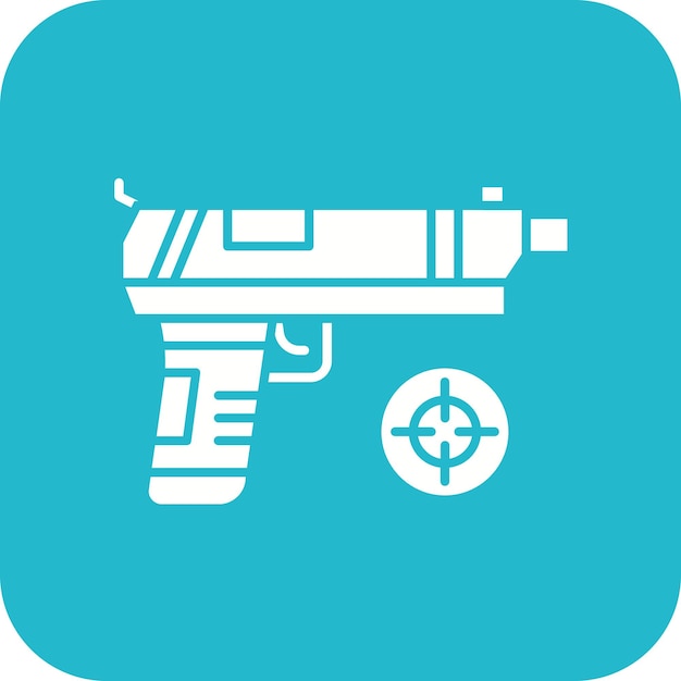 Game Gun vector icon Can be used for Online Game iconset