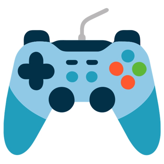 game icon colored shapes