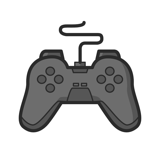 Game joystick controller clipart illustration