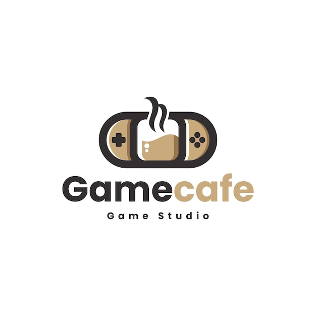 game koffie logo vector