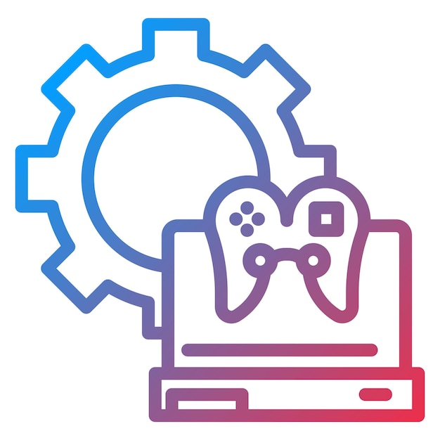 Game Mod Manager icoon vector afbeelding Kan worden gebruikt voor Game Development