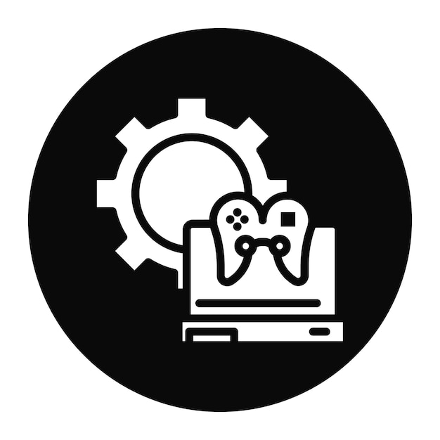 Game Mod Manager icoon vector afbeelding Kan worden gebruikt voor Game Development
