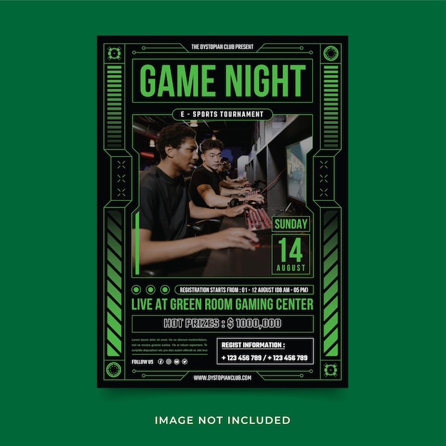 Game Night Flyer Template