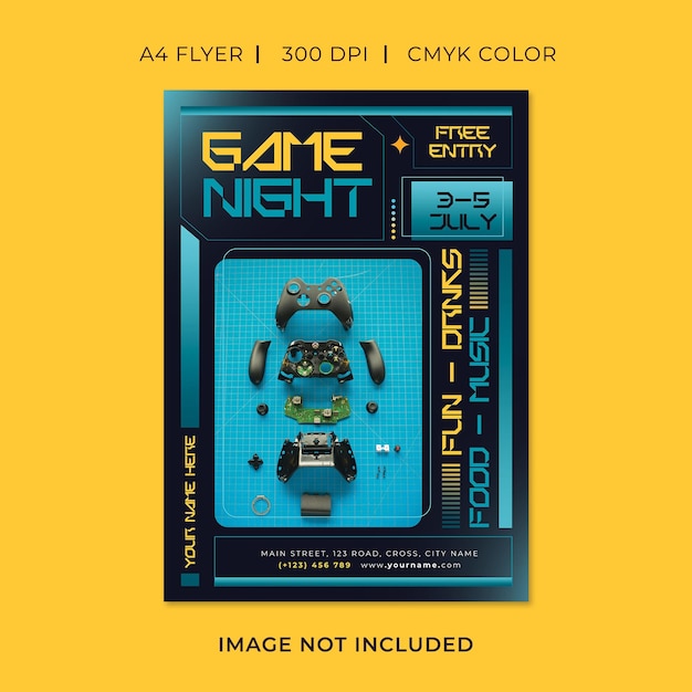 Game Night Flyer