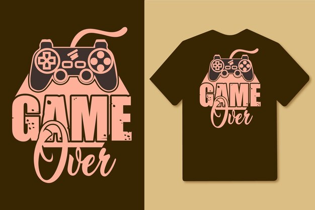 Game over quotes design