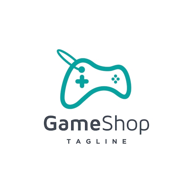 Game Shop logo icon vector template