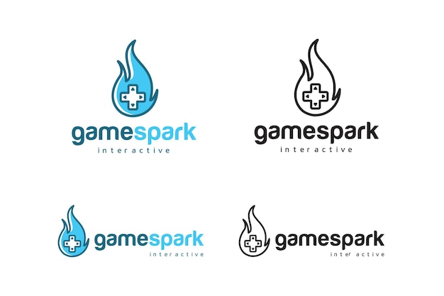 Game Spark Logo Template