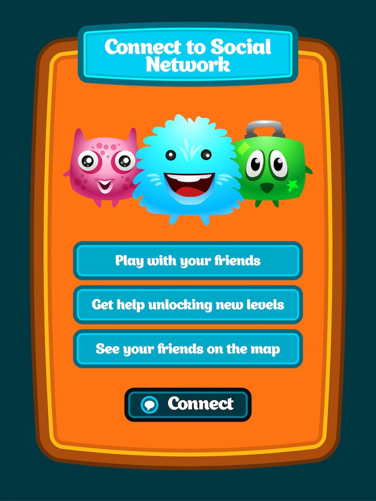Vector game ui.