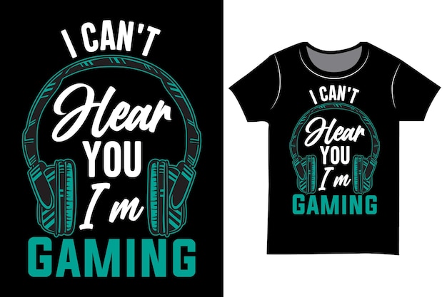 Game vintage Birthday T shirt. Sorry, I can't hear you, I'm gaming.