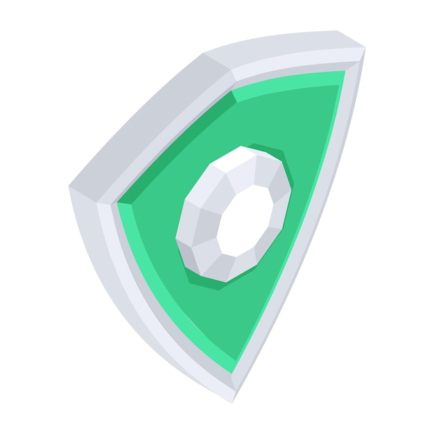 Game Weapons Isometric Icon