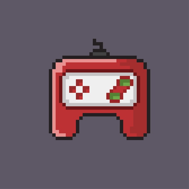 gameconsole-stick in pixelart-stijl