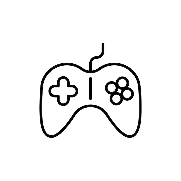 ゲームパッド アイコン ロゴセット ベクトル