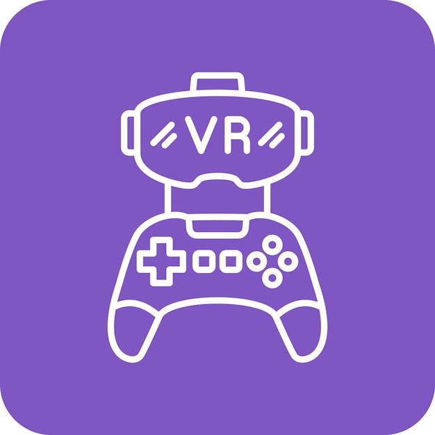 Vector gamepad icon